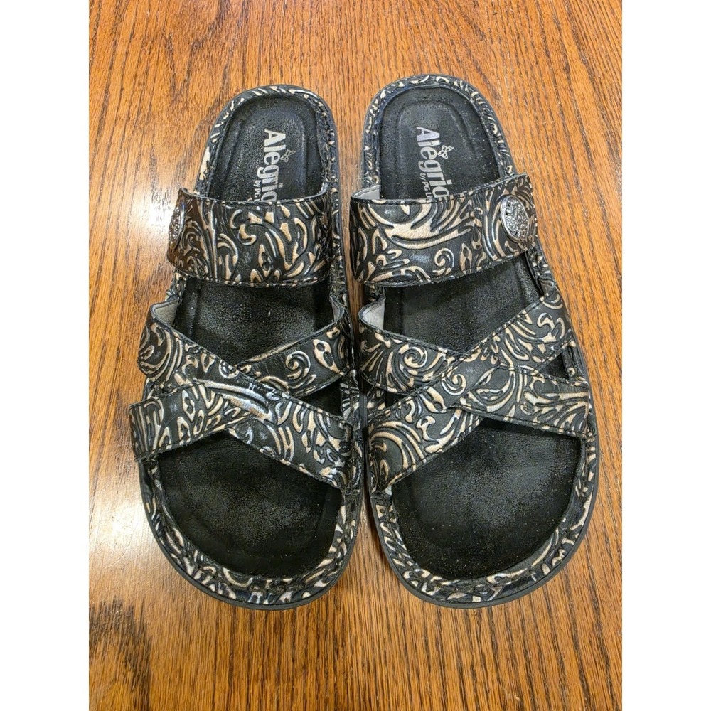 Alegria Leather Sandals Victoriah Show Boat VIC-6110  Slide‎ Women EU 39 US 9